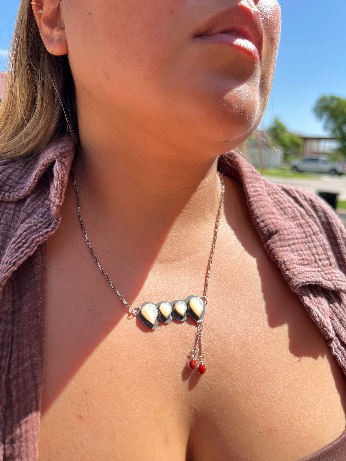 Vampire fang pendant